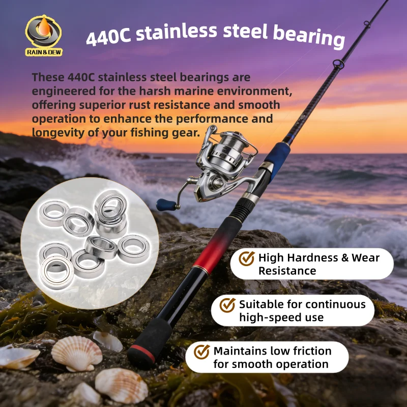 10PCS Stainless Steel SMR74ZZ ABEC-9 Ball Bearing 4x7x2.5 3x6x2.5 3x8x4 4x9x4 6x10x3 9x17x5 8x14x4 Bearing High Speed Bearing