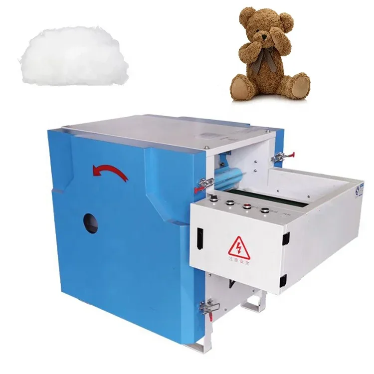 Cotton wool opener textile waste cotton recycling machine pp Cotton Fiber Opener Machine equipment fiber carding machine price