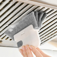 3pcs Window Cleaning Brush Set Blind Cleaner Duster Crevice Scrubber Air Vent Home Cooling Fan Deck Tile Sink