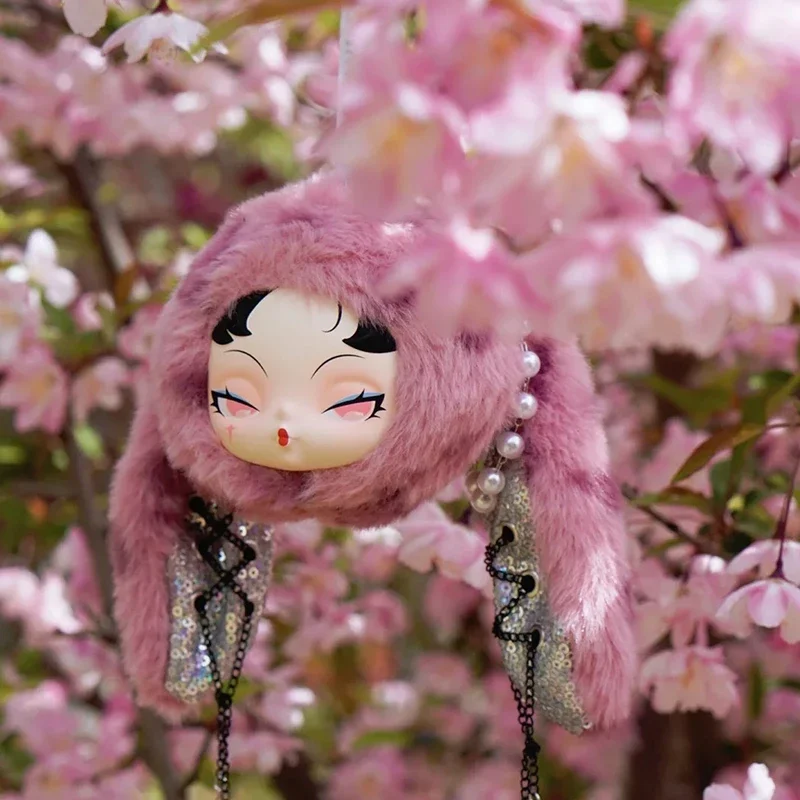 Genuíno dodo nami nova série de coelho cintilante caixa cega boneca de pelúcia pingente saco decoração maré jogar estilo y2k presentes da menina