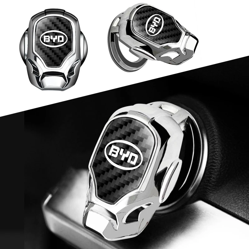 

Car Interior Engine Ignition Start Stop Push Button One Button Ignition Protective Cover for BYD L3 M6 G3 G5 T3 13 F3 F0 S6 S7
