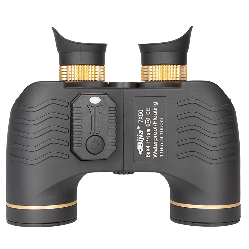 

New 7x50 Marine Nitrogen Filled Waterproof and Fogproof Floating Rangefinder Binoculars with Compass