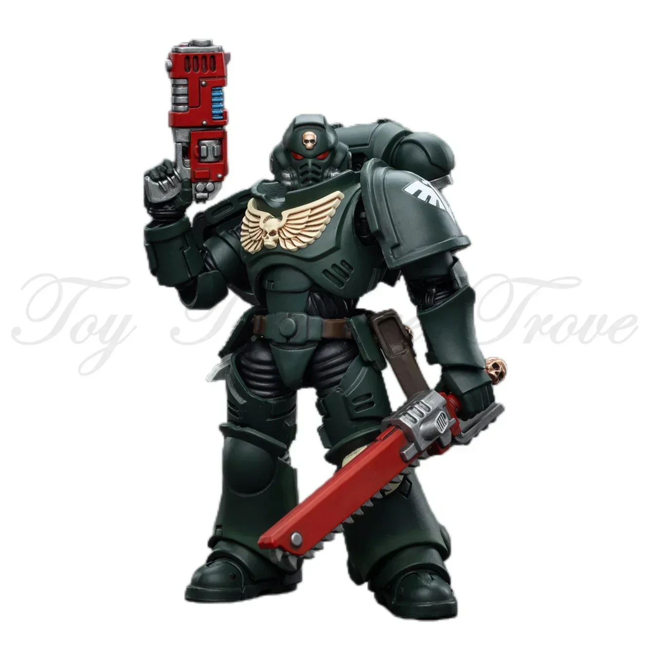 [En stock] JOYTOY Warhammer 40k figurine Dark Angels Intercessors frère Nadael Asharr Anime modèle militaire jouet cadeau