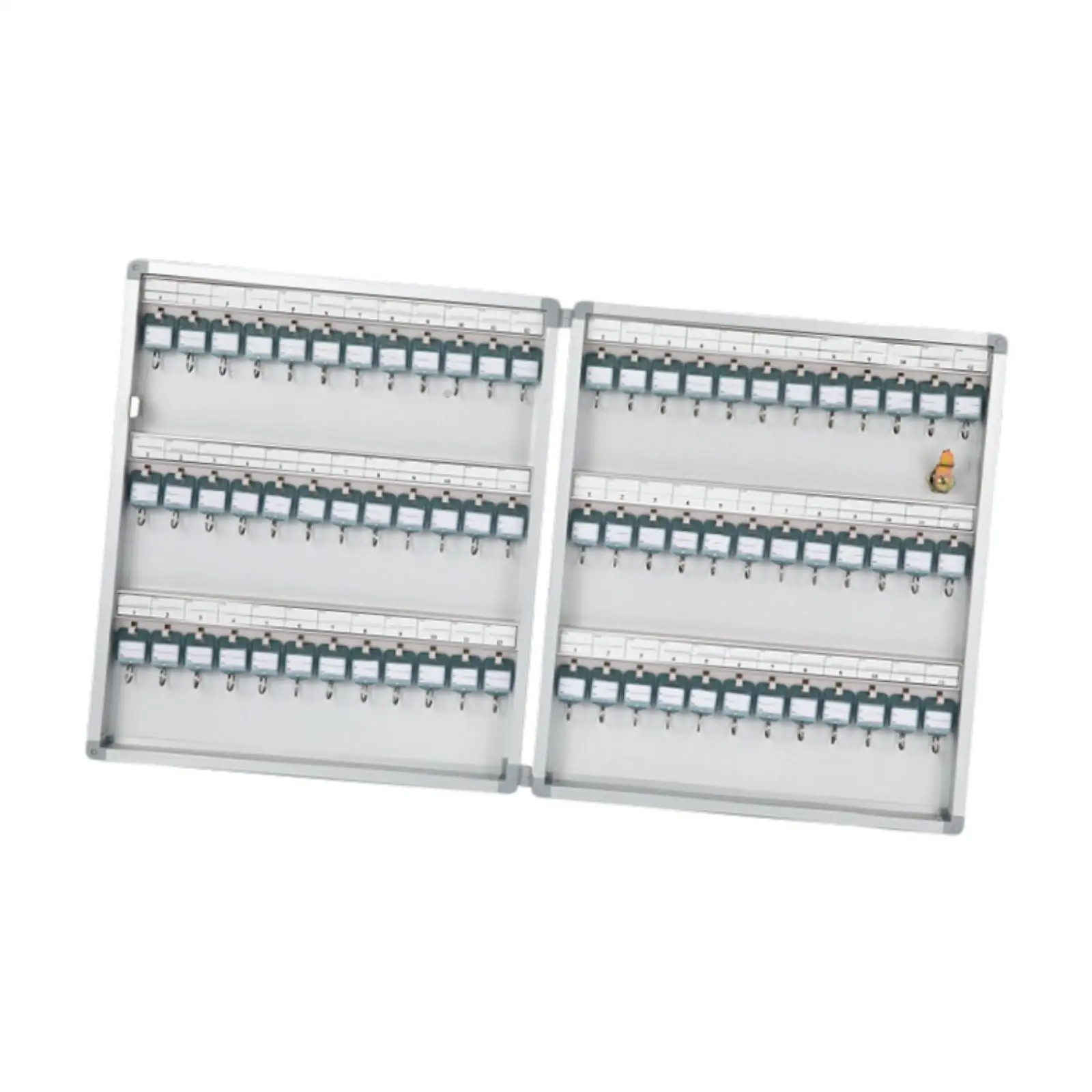 

72-позиционный замок для ключей, настенное крепление с этикетками для ключей, органайзер для ключей для компаний, ключей от автомобиля и дома, офисные клапаны, отели