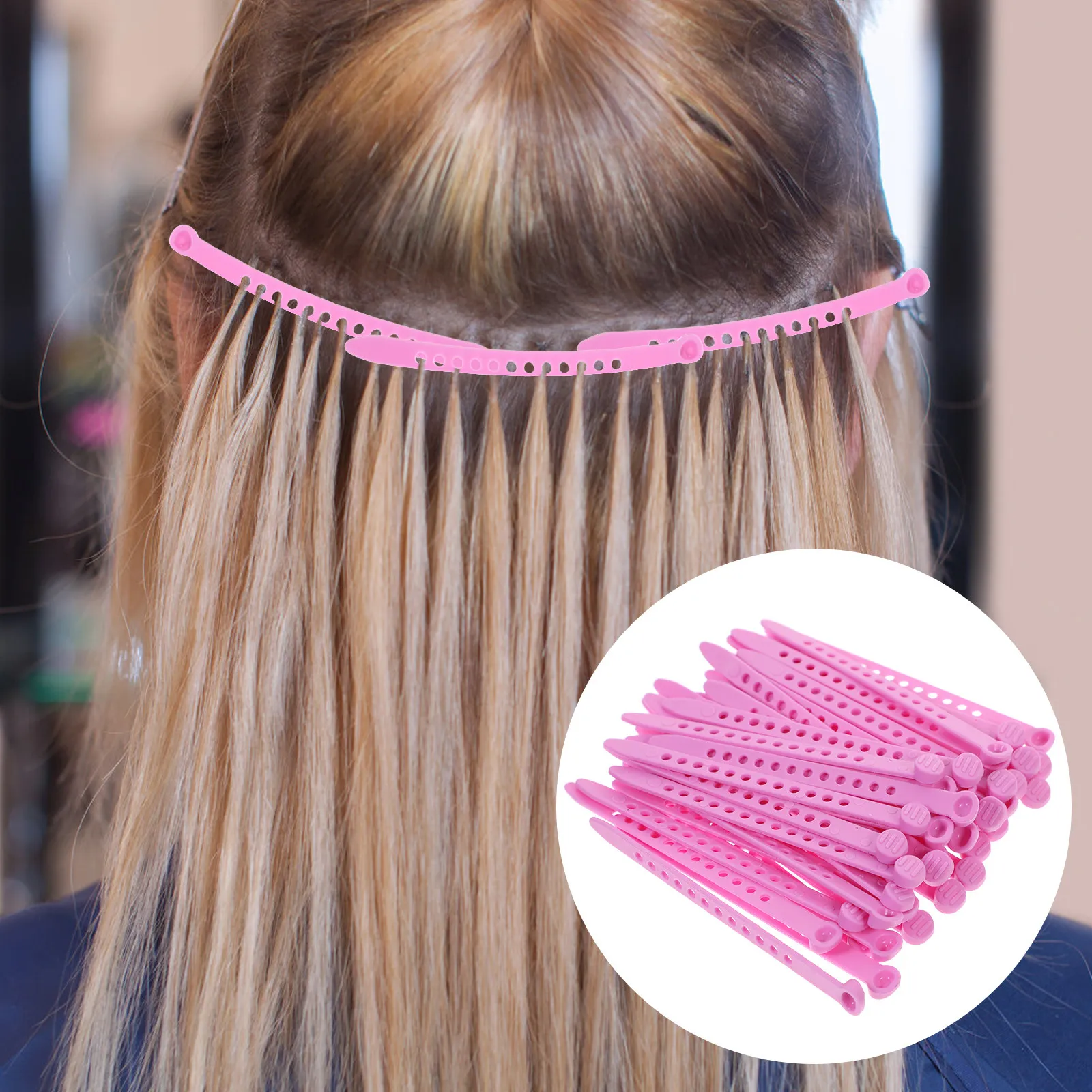 

50Pcs Hair Salon Tool Hot Cold Perm Bar Curling Stick Easy Hair Curling Rods for Home and Barber Shop Salon Perm