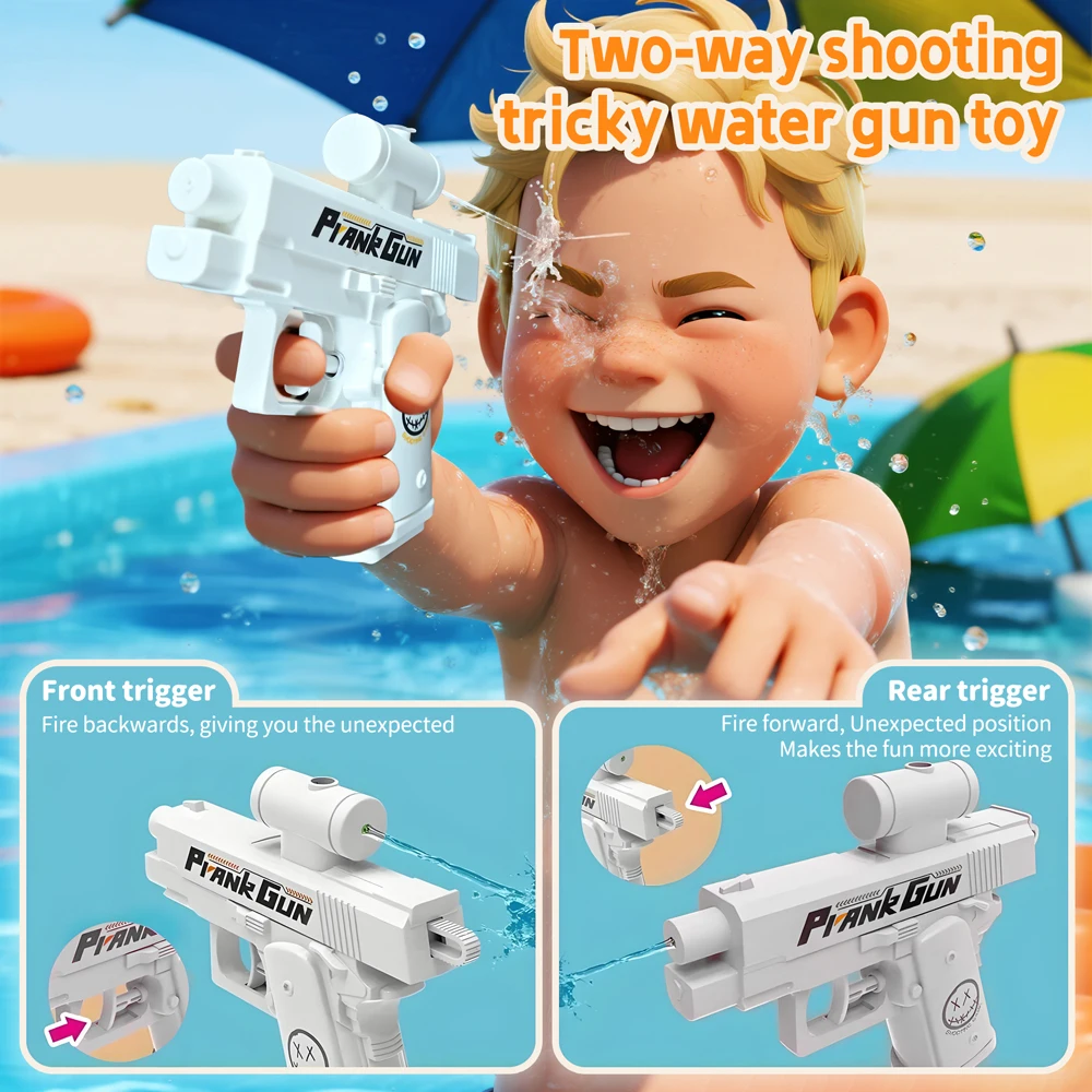 ปืนฉีดน้ำสองทางสำหรับฤดูร้อน ข - Outdoor Camping Games For Kids บทวิจารณ์และราคา