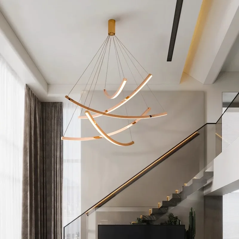 

Modern Home Decoration Chandelier, Stair Pendant Lamp, Living Room Pendant Lights, Interior Lighting