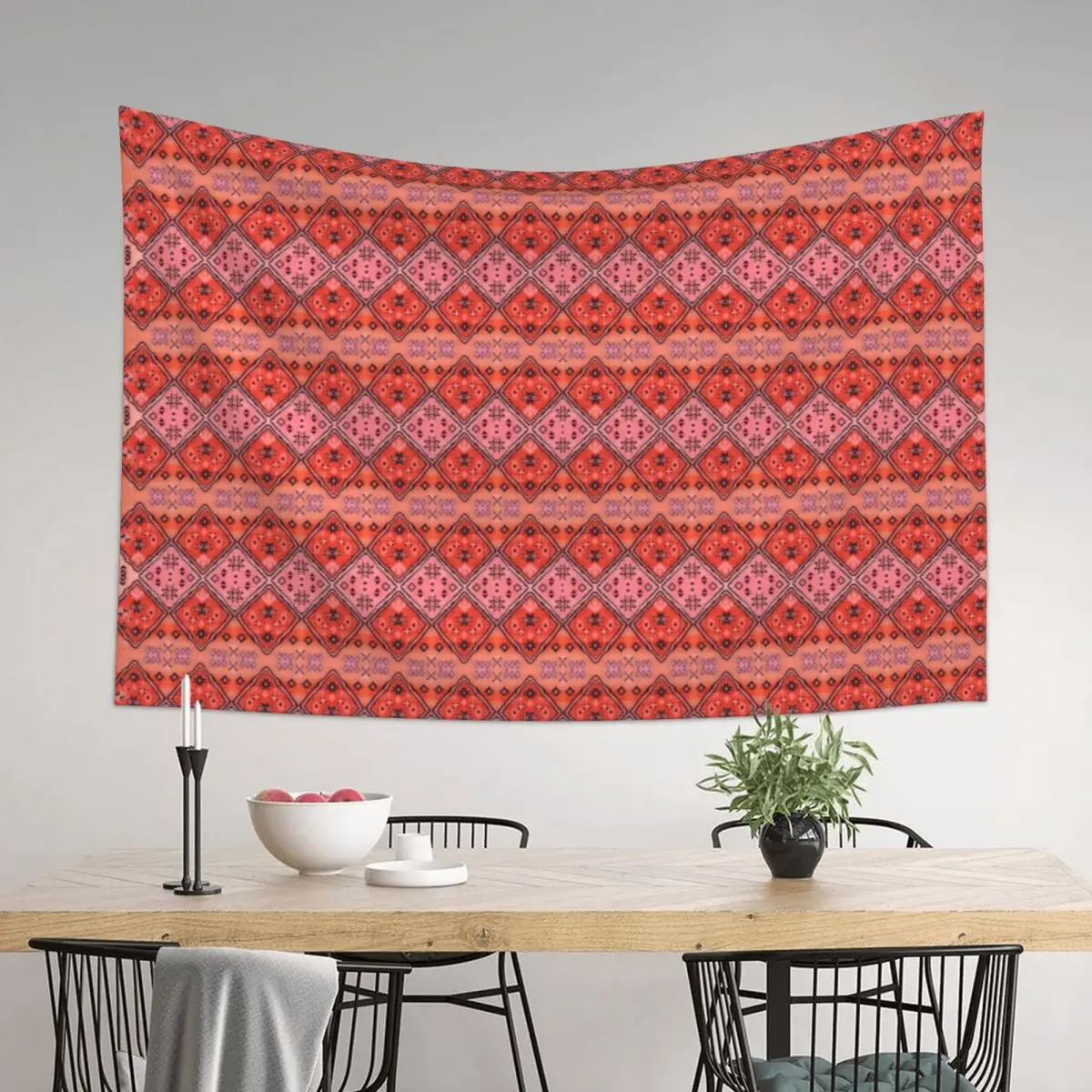 

Boho Farmhouse Stylish Oriental Traditional Moroccan Style Artwork Tapestry Decor Home Aesthetic Room Decoration Tapestry