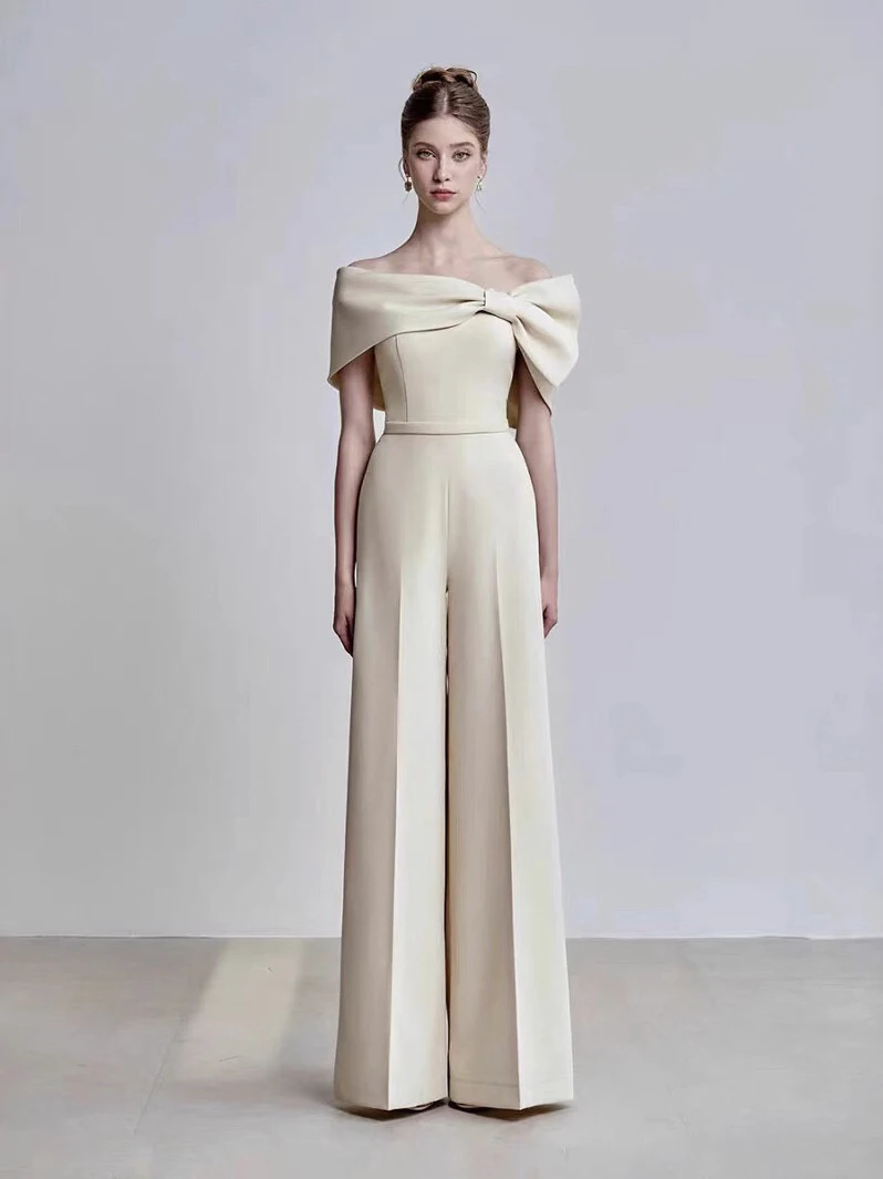 

Новинка! Желтый комбинезон с завязками на плечах, длинные брюки, из полиэстера, со средней талией, весенняя коллекция.