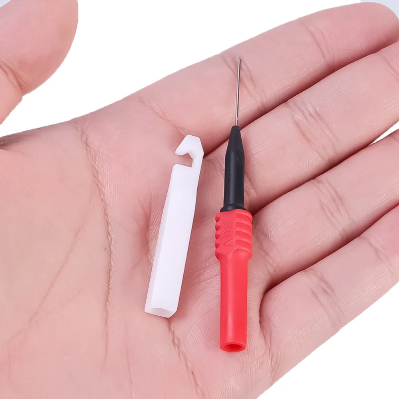 2pcs/set Car Repair Probes Diagnostic Tools Extention Back Piercing Test Needle Tip Multimeter Test Automotive Accessiries