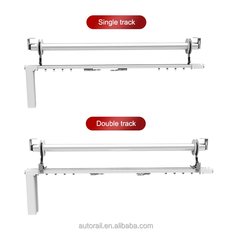 

Автоматическая умная система подъемных штор с электроприводом для высоких окон вилл, изготовленная на заказ