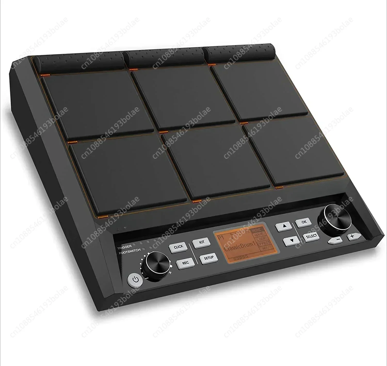 PD705 Percussion Pad 9-Sample Pad All-in-one Multipad Tabletop Electric Drum Set