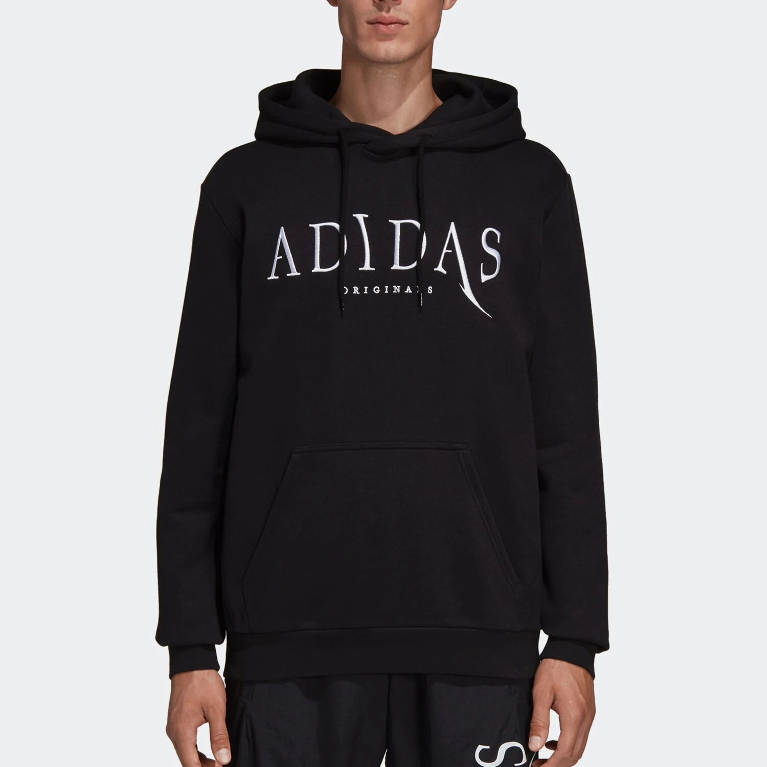 

Мужской повседневный спортивный пуловер с капюшоном Adidas Genuine Clover DX6011