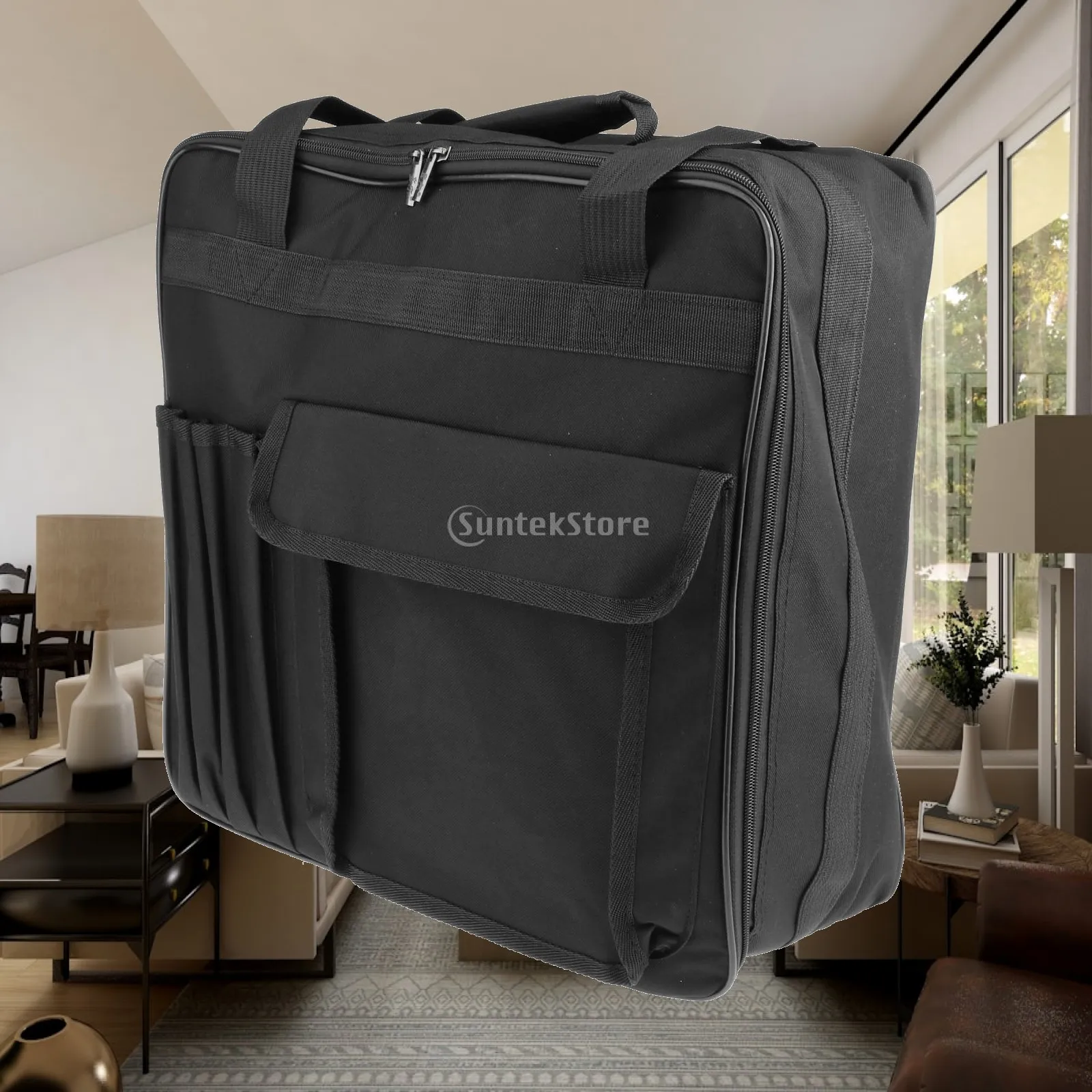 Durable Oxford Cloth Drum Storage Case Snare Drum Bag Percussion Accessory Backpack for Concert Use