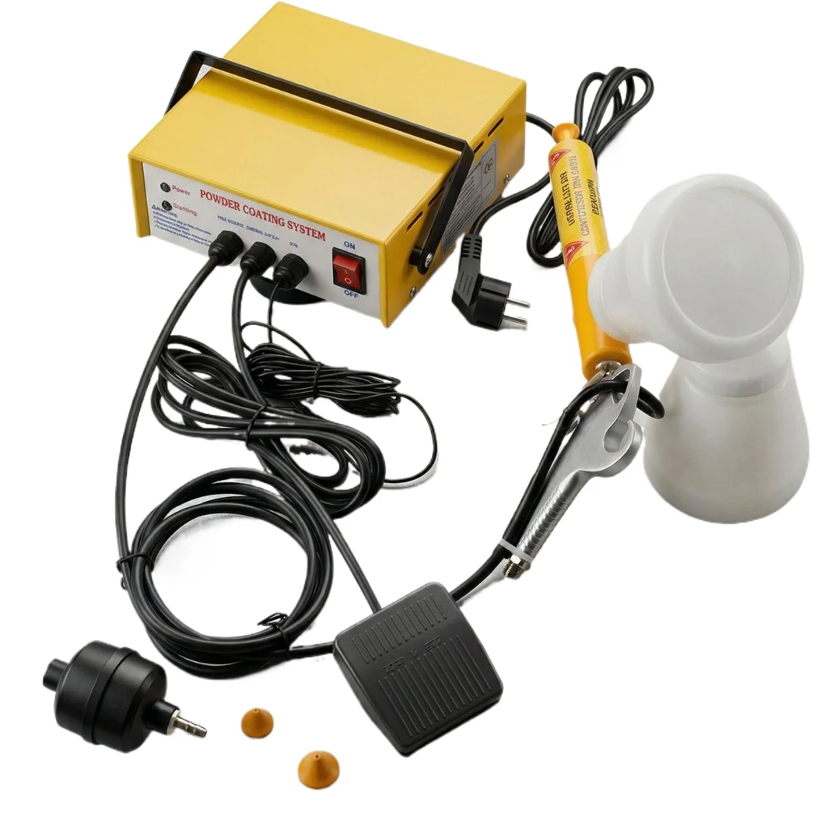 

Spraying machine PC03-5 gear adjustable static size 30-50KV spraying machine Small and miniature portable spraying equipment