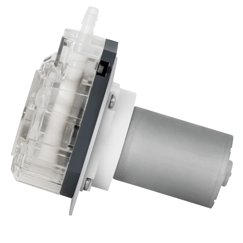 

490Ml/min brushless DC motor, mini peristaltic pump 24v high flow pumping liquid dosing pump