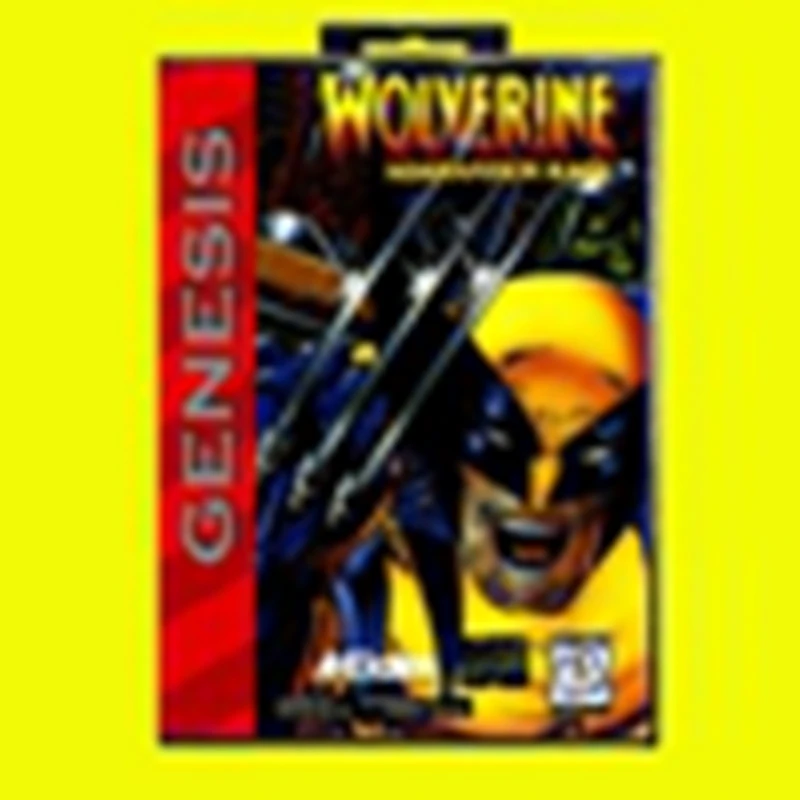 Wolverine MRO SOR Golden Axe Series MD Game Card 16 Bit USA Cover/Shell for Sega Megadrive Genesis Video Game Console Cartridge