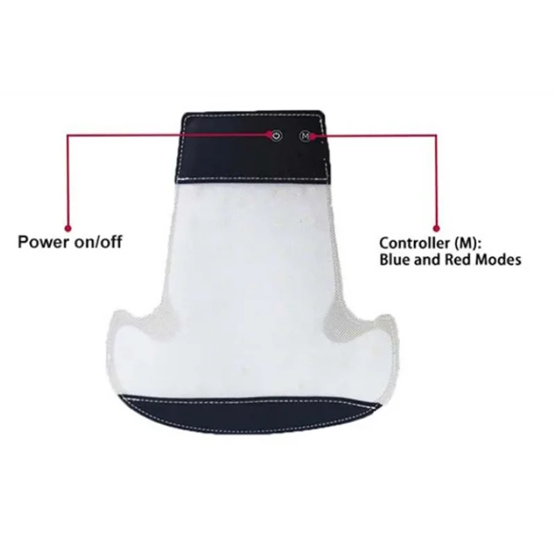 A61I 적외선 모발 성장 장비 물리 치료 헤드 캡 레이저 빨간색 파란색 빛 헤어 케어 장치 이완 치료