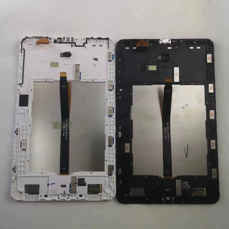 10.1 inch white for Samsung Galaxy Tab A SM-T580 SM-T585 T580 T585 LCD Display + Touch Screen Digitizer Assembly with frame