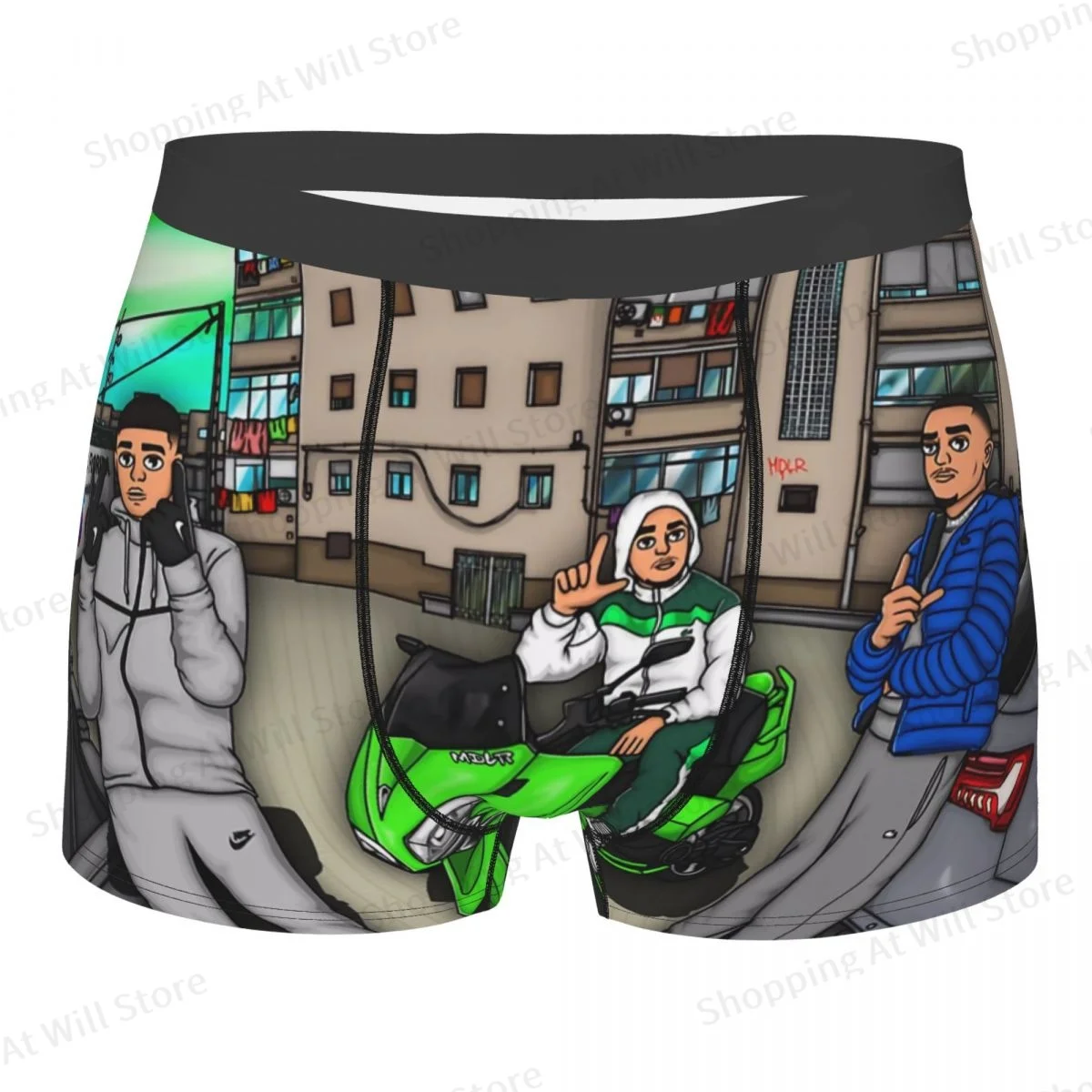 Mdlr Morad Man's Boxer Briefs Highly Breathable Underpants High Quality Print Shorts Gift Idea