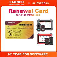 LAUNCH® 1/2 Year Renewal Card for IMMO Plus Update and Subscription