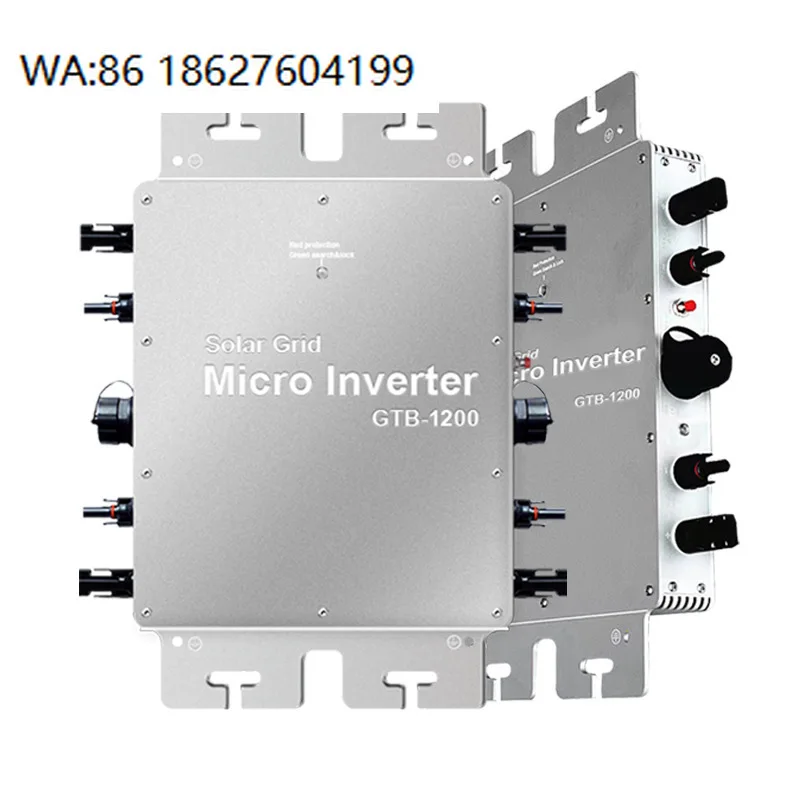 

Waterproof Solar Micro Inverter 1200W On Grid 110V/220V 50/60Hz Home Solar Power System