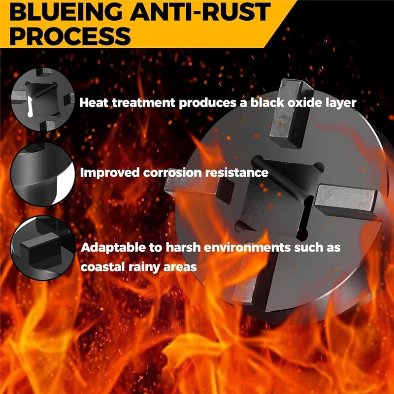 

B97A-Mack Kingpin Socket 1/2 "Приводной King Pin Регулировочная винтовая головка для грузовика Mack 10500, 12000 фунтов Замена