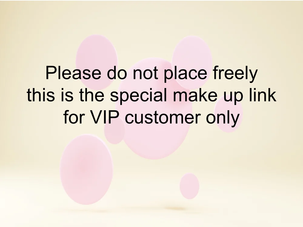 this link is for the VIP customer make up such link the shipping fee or small free gift only