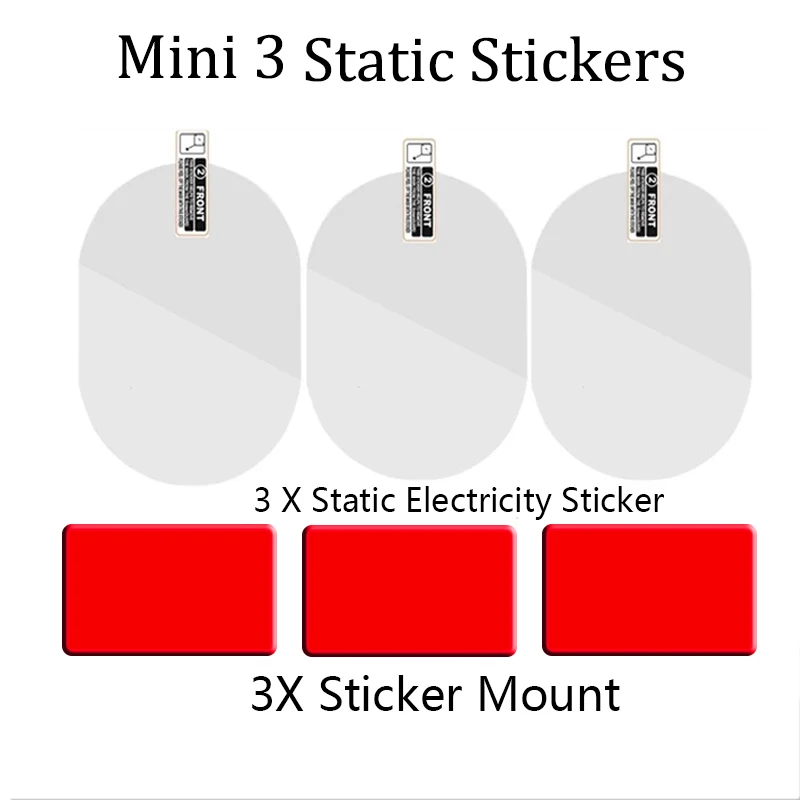 FOR DDPAI Dash Cam Mini filter CPL DDPAI Accessory Set Static Sticker