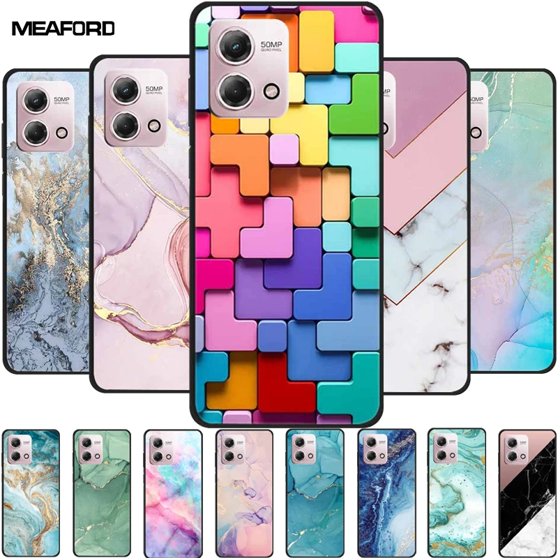 Capa de silicone tpu macio para moto g stylus 5g (2023), pára-choques, cor preta, para motorola moto g stylus 5g (2023)