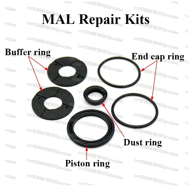 Tool Parts SDA SC MAL Air Pneumatic Cylinder Repair Kits Airtac Standard Piston Seal Ring Kit Pneumatic cylinder seal ring