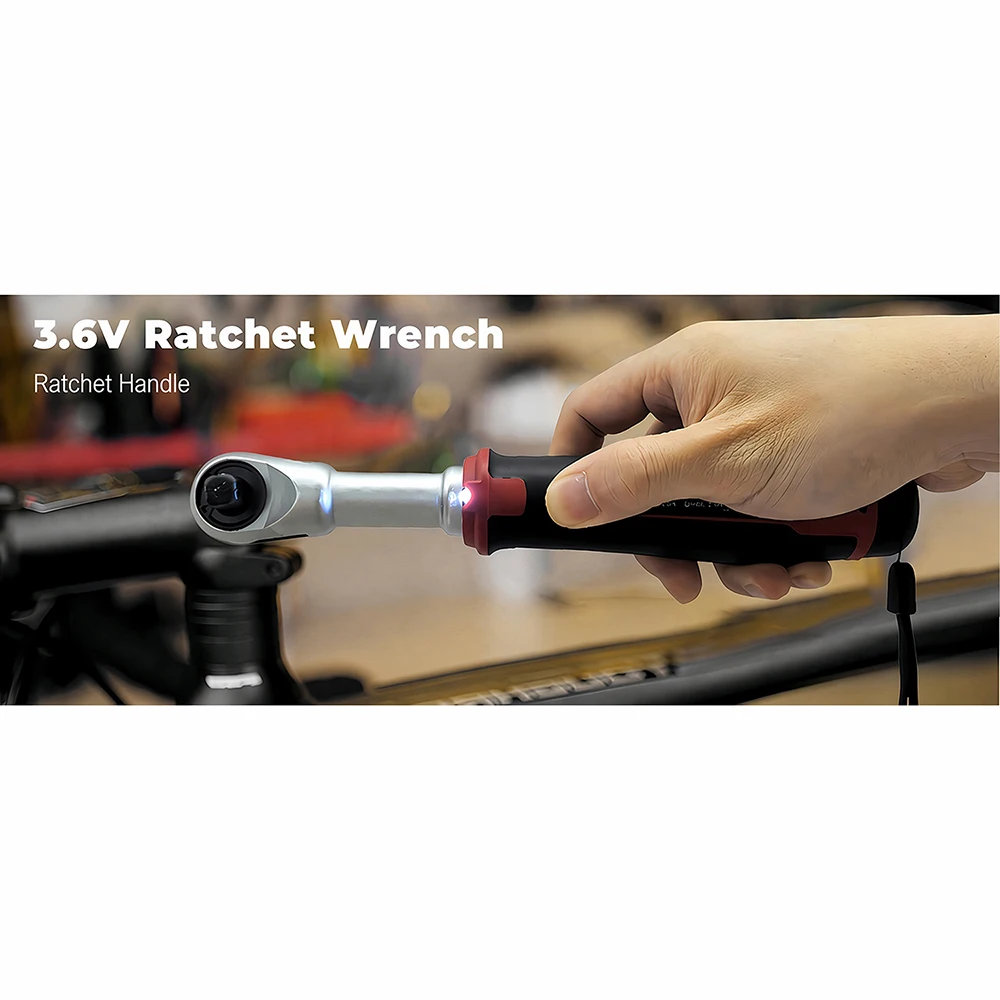 Elektrischer Ratschenschraubenschlüssel 3,6V Typ-C Wiederaufladbar 1/4 Zoll Antrieb für Autoreparatur, Hauswartung und DIY-Projekte – Detail 27