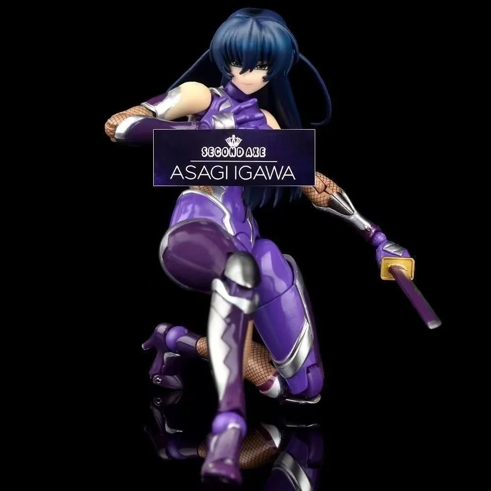 Domestic in-stock N Company Sexy Demon Ninja Asahei Ikawa Asahei Jointed Pure White Magical Girl Erika Kuramoto Action Figure view 2