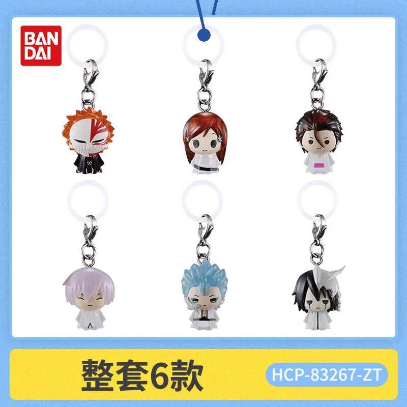 En stock: Colgante de personaje de Bleach: Breaking Face Of Death de Bandai, Kurosaki Ichigo City Maru, plateado y azul, para bolso.
