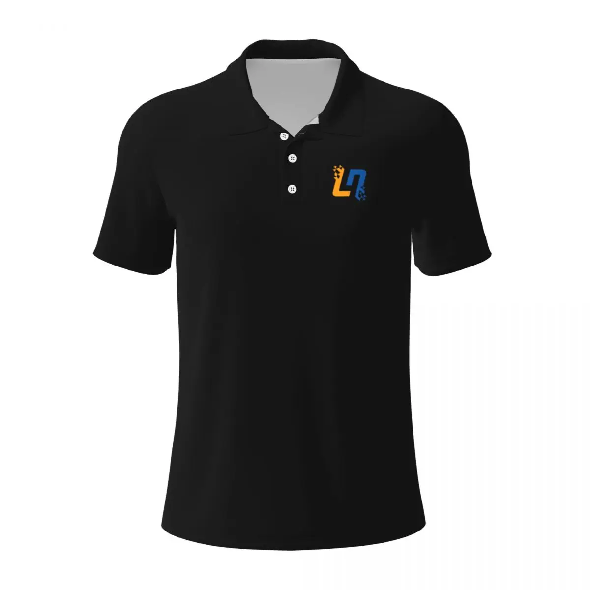 Lando Norris Logo Polo Shirts for Men Casual Solid Color Mens Polos Brand Versatile Clothing