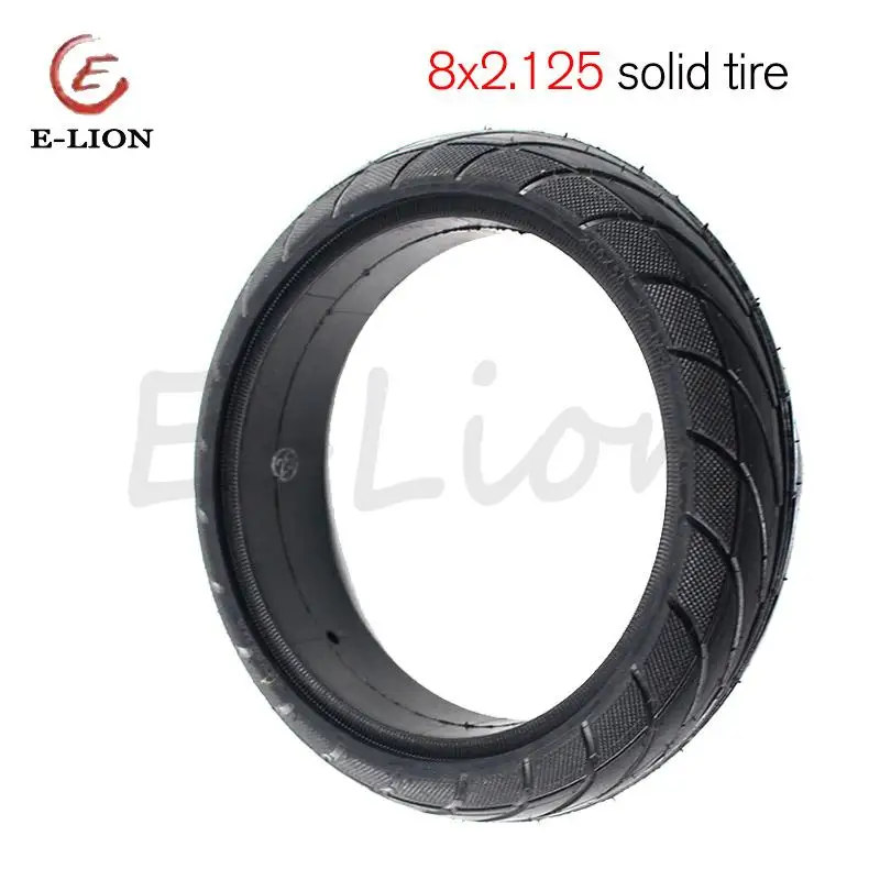 

Scooter Parts 8 Inch 8x2.125 Solid Tire for Ninebot ES1 ES2 ES4 Electric Scooter Wheel Accessories