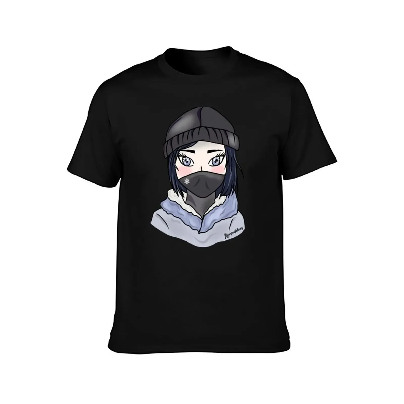 Frost Cute Fanart. Six Siege. T-Shirt Aesthetic clothing designer shirts t shirts for men