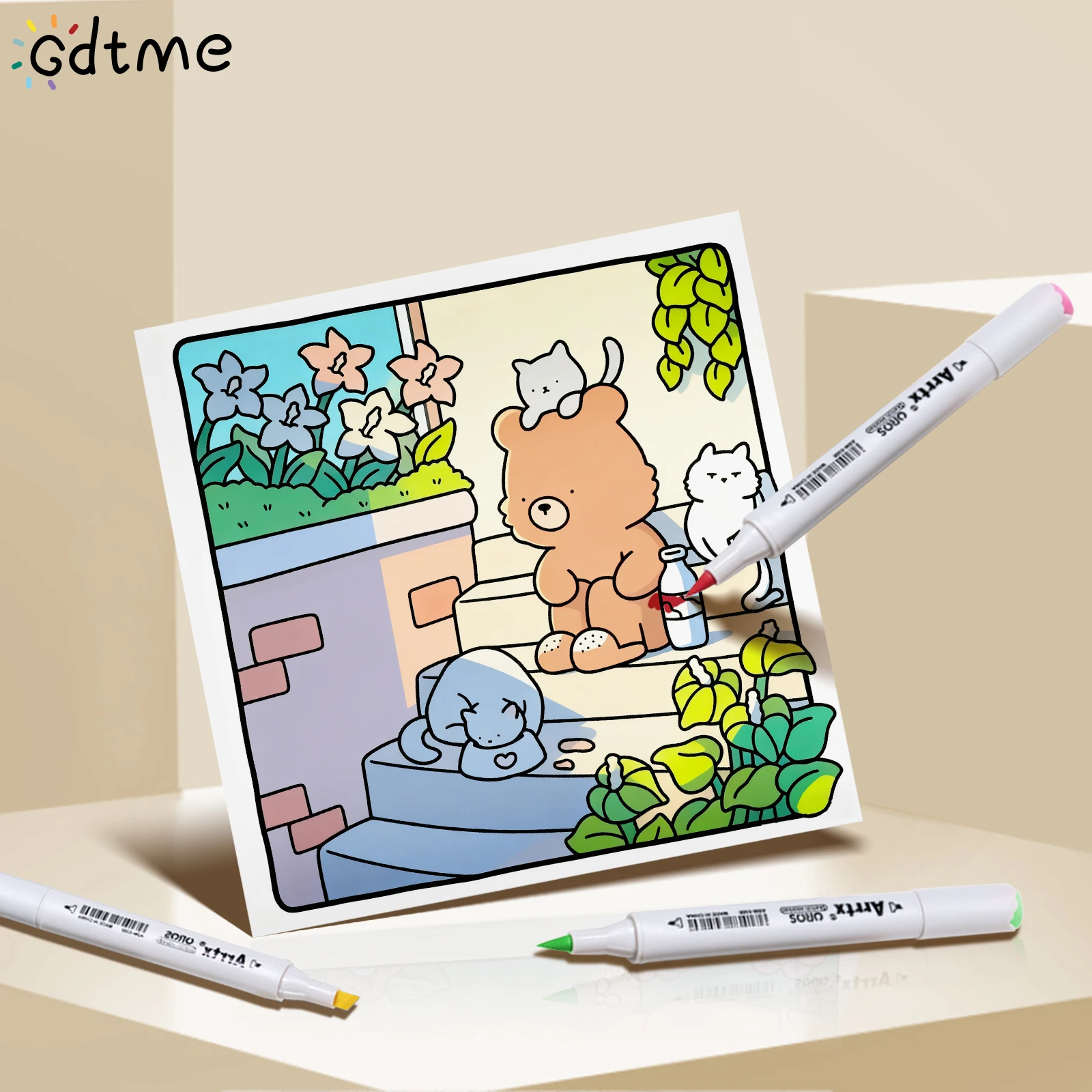 لحظات مريحة كتاب تلوين للبالغين والمراهقين يتميز بتخفيف التوتر وتقتل الوقت لوحة يدوية كتاب رسم ألعاب تعليمية للأطفال