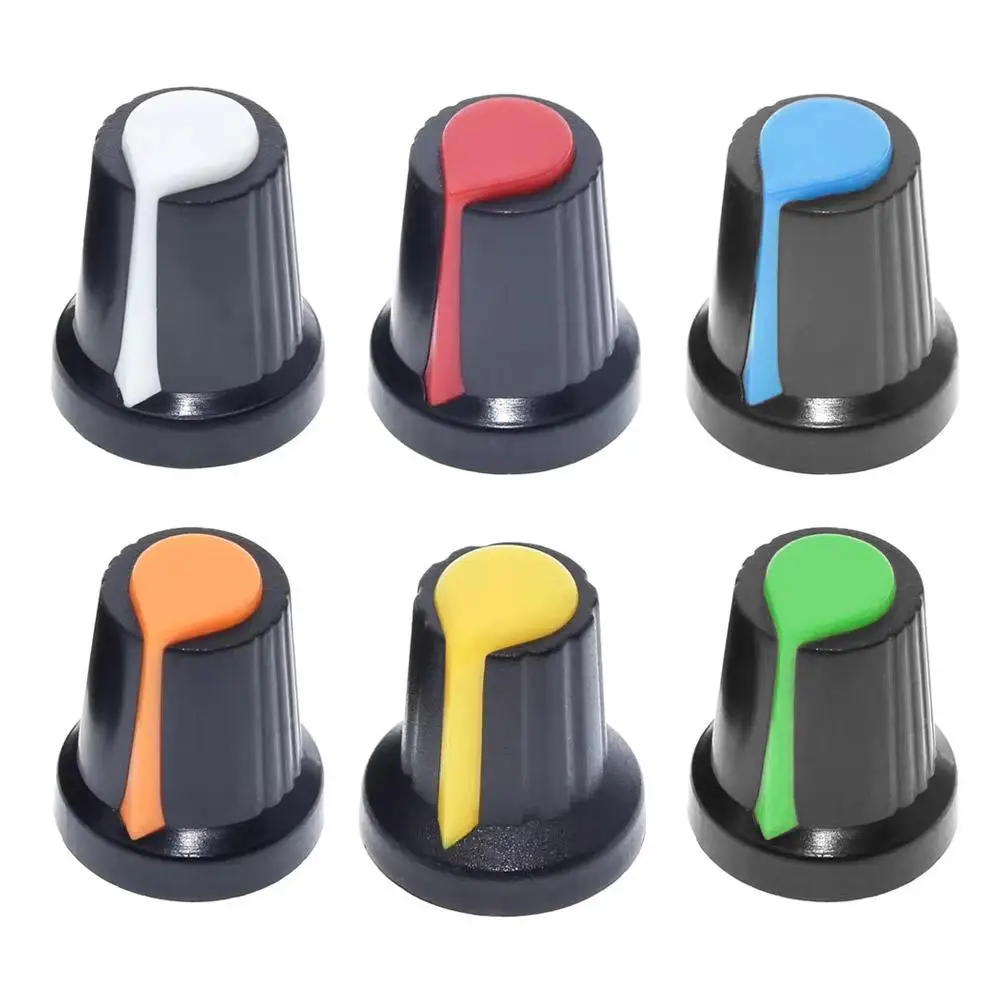 1Pc Potentiometer Knop 24X15Mm Encoder Switch Cap Switch Knoppen Kit Elektrische Gitaar Basvolume Toon Control Knop Roterende Handgreep