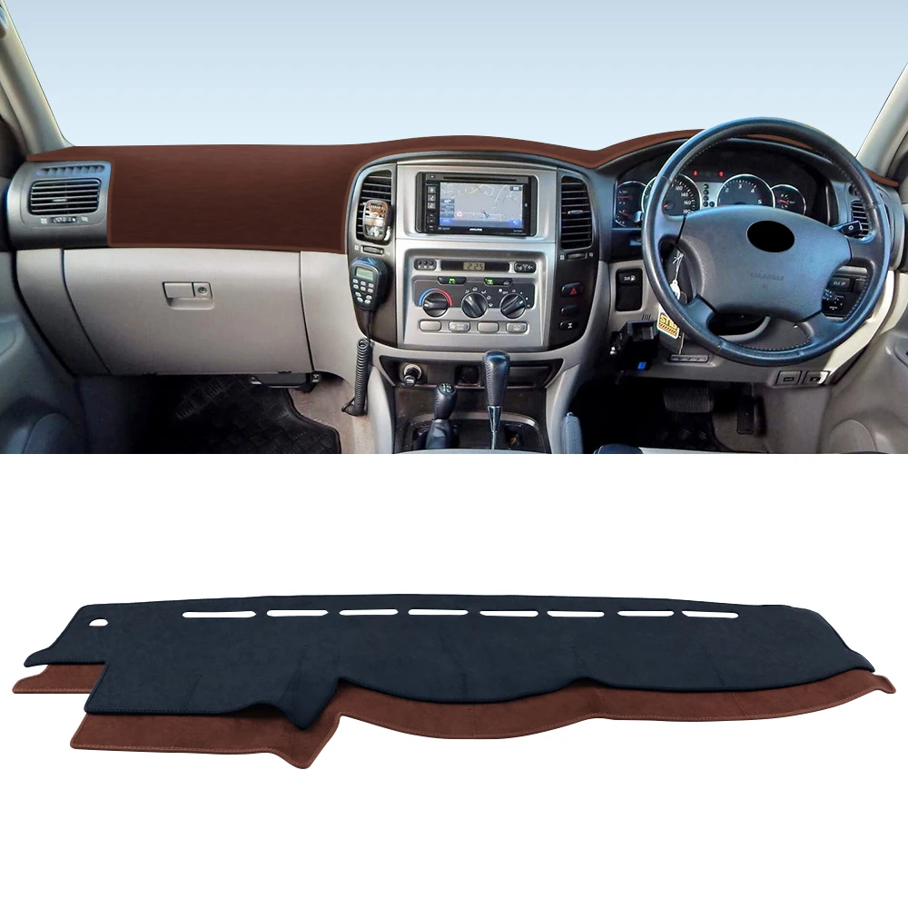 For Toyota Land Cruiser 100 LC100 1998 - 2000 2001 2002 2003 2004 2005 2006 2007 Car Dashboard Cover Sun Shade Pad Accessories - view 2