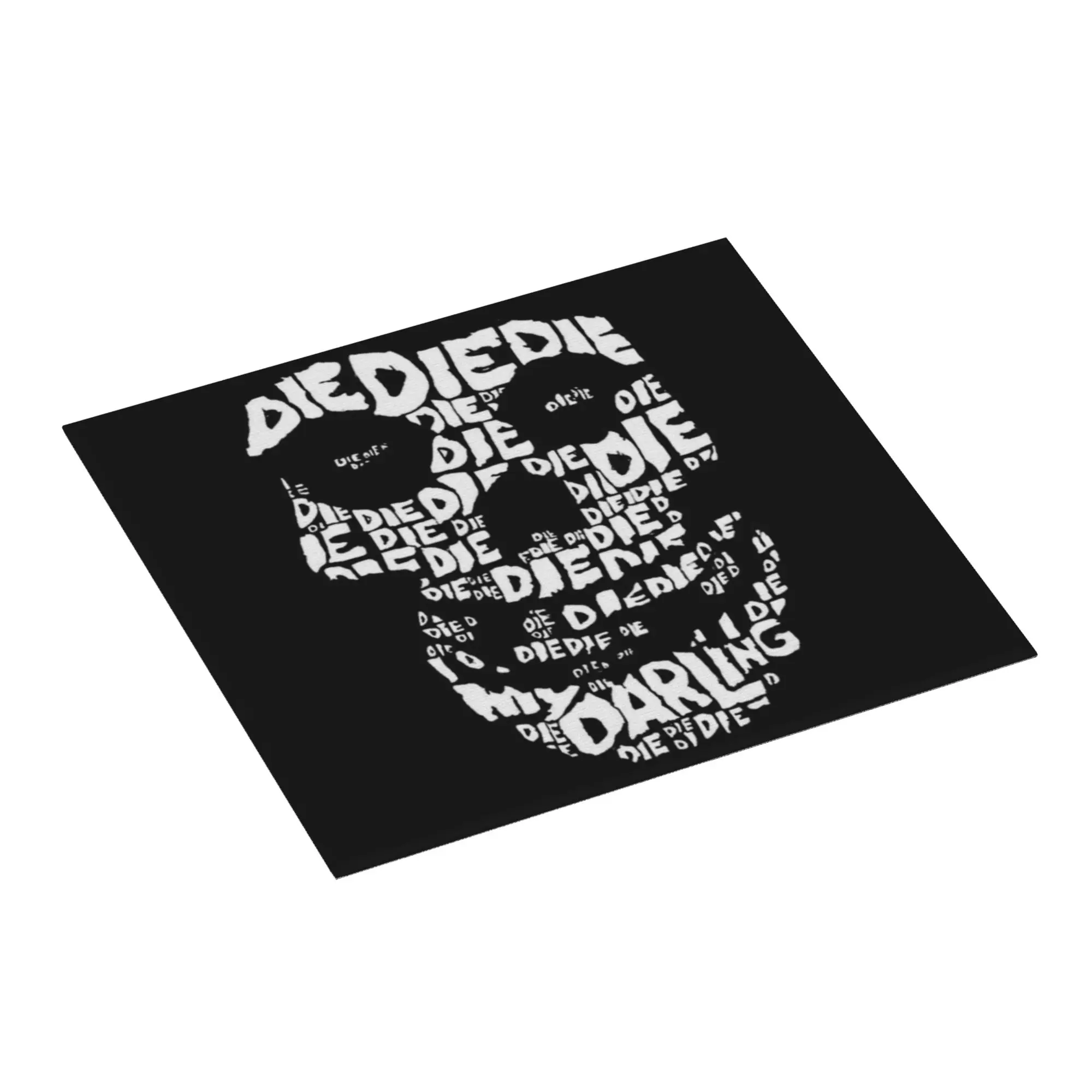 Misfits Horror Punk Rock Band Non Slip Kitchen Counter Protector Mat Barware Tableware Reusable  Bathroom Drying Mat For Kitchen