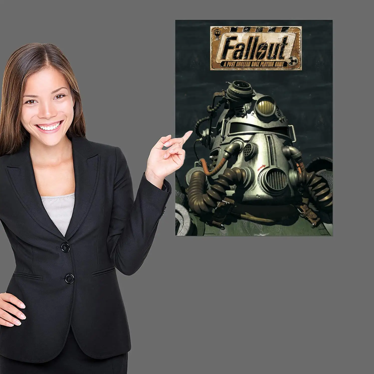 Fallout 76 Póster artístico en lienzo de juego popular clásico y arte de pared, impresión de imágenes, familia moderna, decoración de dormitorio, carteles