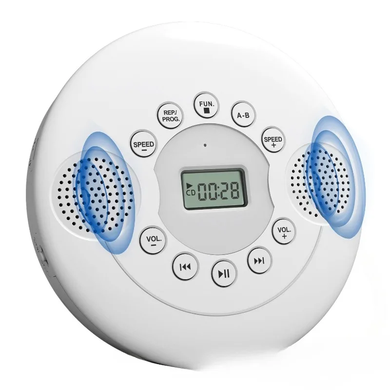 

CD player with speakers Integrated with Bluetooth Walkman New