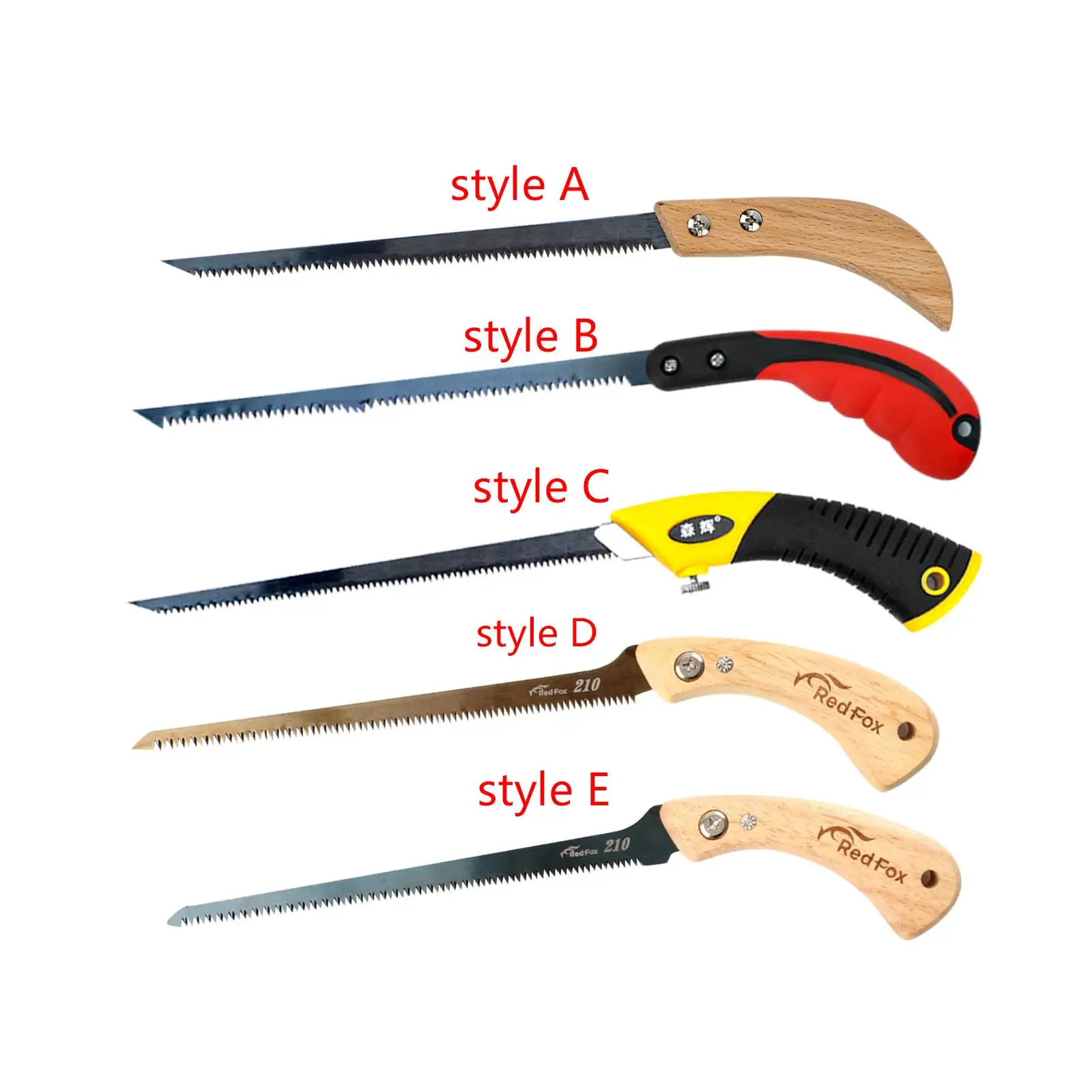 Pruning Wood Trimming Curved Handle Hand for Pruning Trimming Cutting Carpentry