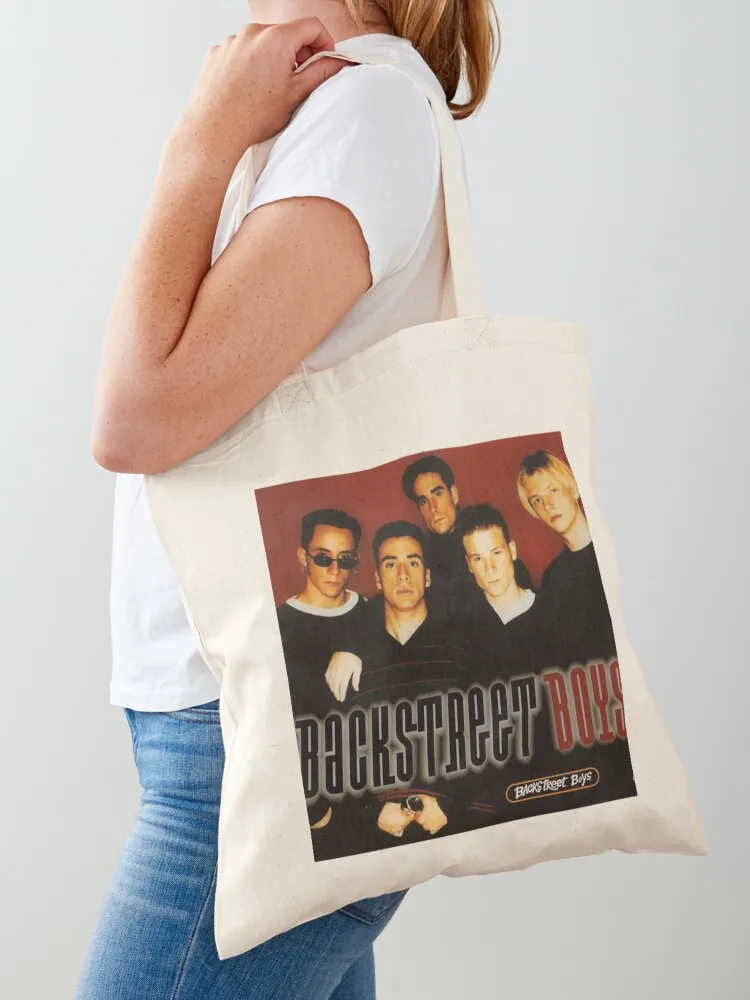 Backstréet Boys Great BB Band خمر حمل حقيبة المتسوق حقيبة امرأة التوصيل المجاني حقائب اليد حقائب السيدات النسائية