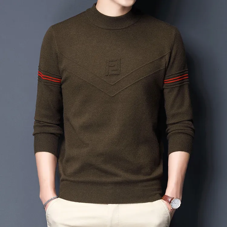 

2025 Autumn and Winter Men's Warm Trendy Hot Sweater
