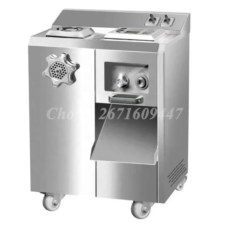 

Multi-Functional Meat Slicer Cutting Machine Electric Stainless Steel Meat Grinder Sausage Machine Food Processor