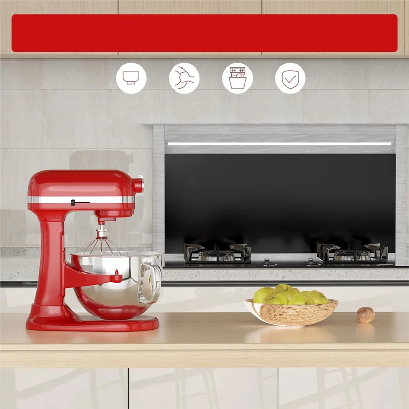 

L56A-6QT Чаша миксера из нержавеющей стали для миксеров Kitchenaid, чаша для смешивания кухонных принадлежностей для миксера с наклонной головкой 6QT и ручкой