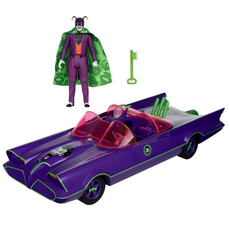 

mcfarland 1966 Series BATMOBILE THE JOKER Joint Mobile Figure Model Toy Collection Gift