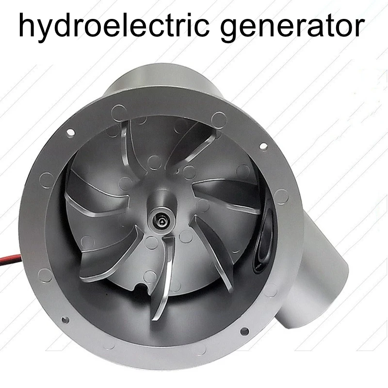 Small Hydroelectric Generator Water Turbine High Efficiency Brushless DC Micro Hydroelectric Generator 12V